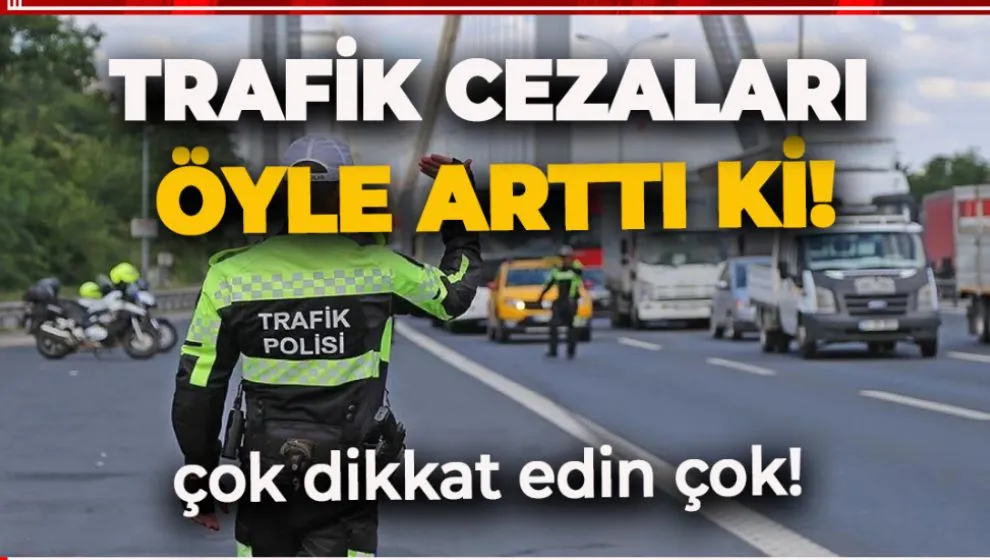 Trafik cezaları 2025
